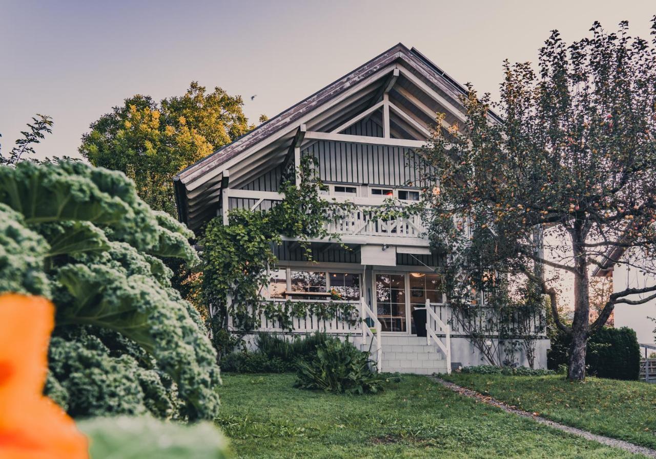 Armonia Altach, 2-6 P, 2 Schlafzimmer, Kueche, Parkplatz, Balkon, Wifi, Garten, Stellplatz Fuer Ski ภายนอก รูปภาพ