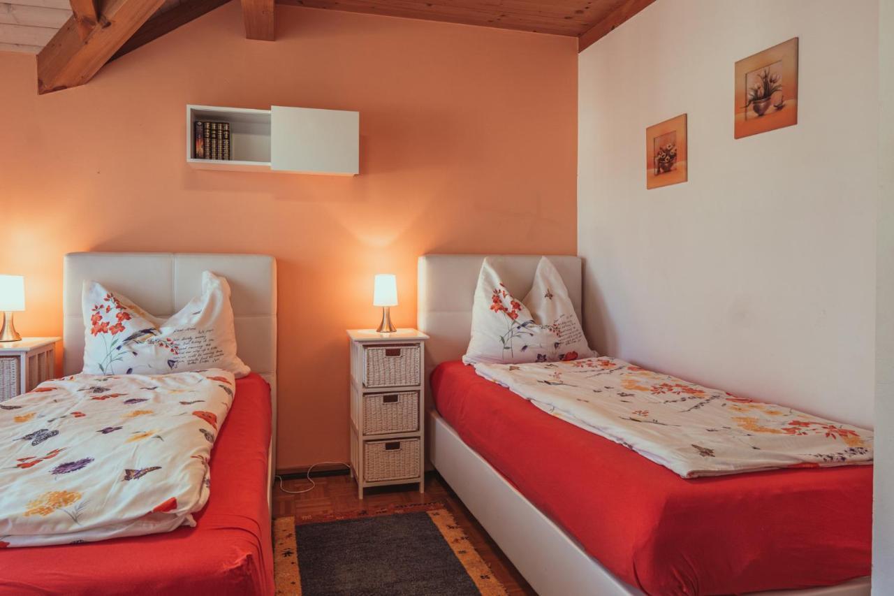 Armonia Altach, 2-6 P, 2 Schlafzimmer, Kueche, Parkplatz, Balkon, Wifi, Garten, Stellplatz Fuer Ski ภายนอก รูปภาพ