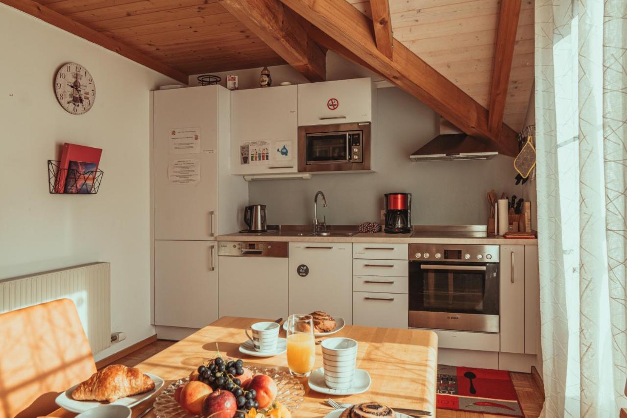 Armonia Altach, 2-6 P, 2 Schlafzimmer, Kueche, Parkplatz, Balkon, Wifi, Garten, Stellplatz Fuer Ski ภายนอก รูปภาพ