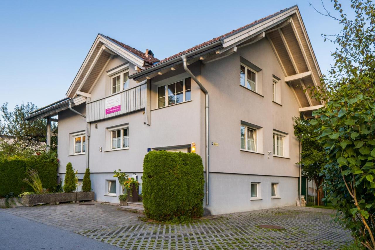 Armonia Altach, 2-6 P, 2 Schlafzimmer, Kueche, Parkplatz, Balkon, Wifi, Garten, Stellplatz Fuer Ski ภายนอก รูปภาพ