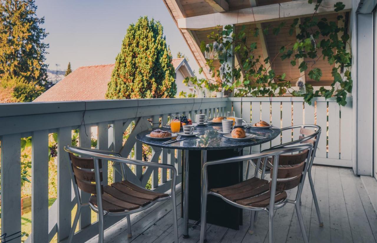 Armonia Altach, 2-6 P, 2 Schlafzimmer, Kueche, Parkplatz, Balkon, Wifi, Garten, Stellplatz Fuer Ski ภายนอก รูปภาพ